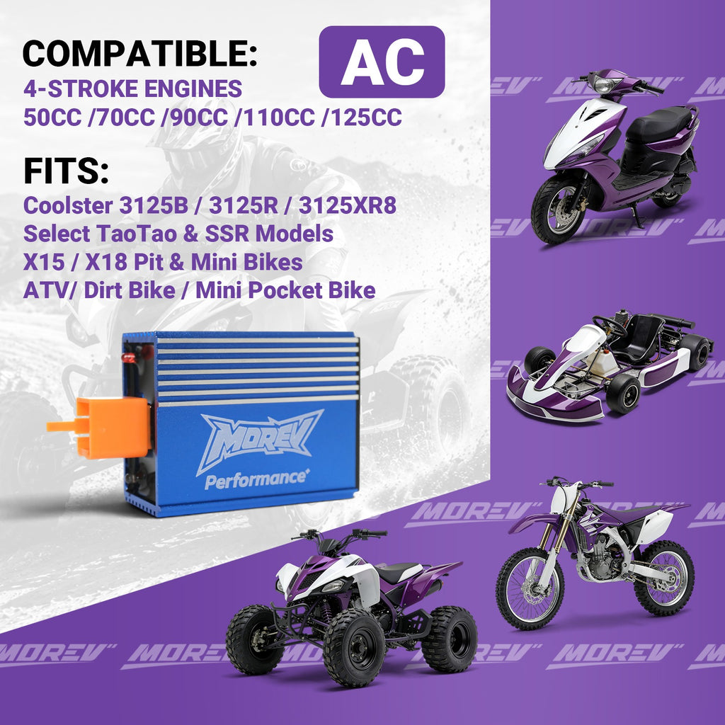 5-pin AC CDI select 50-125cc four-stroke engine compatibility guide